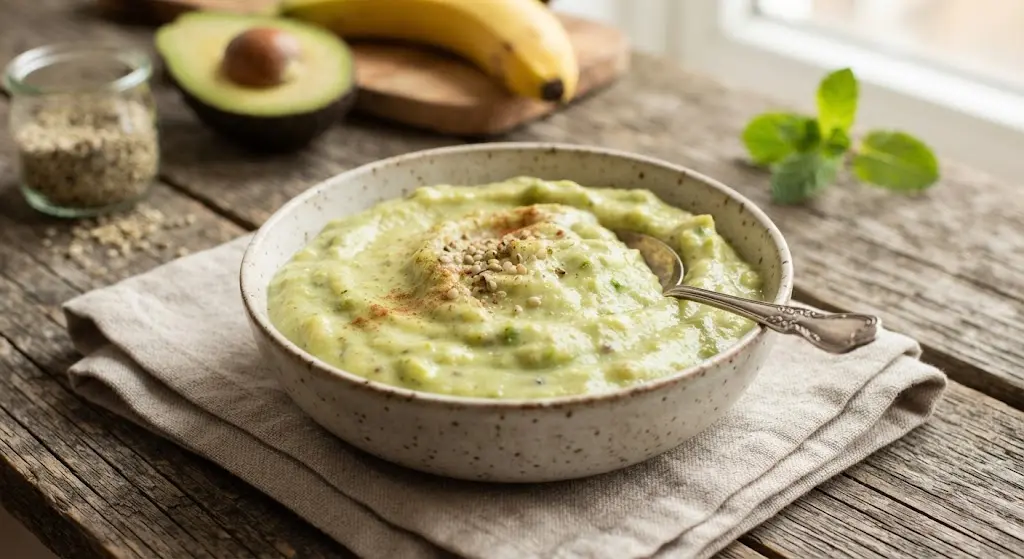 Avocado and Banana Mash